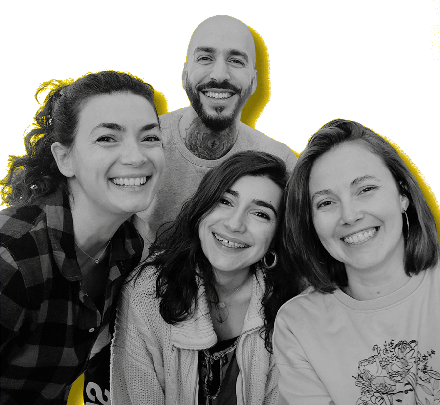 Les quatre sexothérapeutes de Happy Sexo Friends